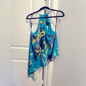NWT Marciano Asymmetrical Tropical Temptress top